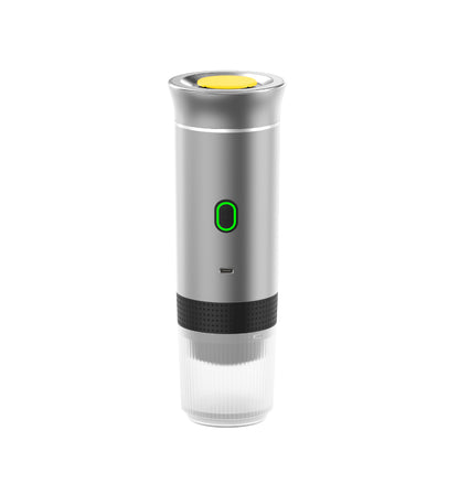 Portable 3-in-1 Electric Espresso Grinder and Coffee Maker for Travel and Home Use