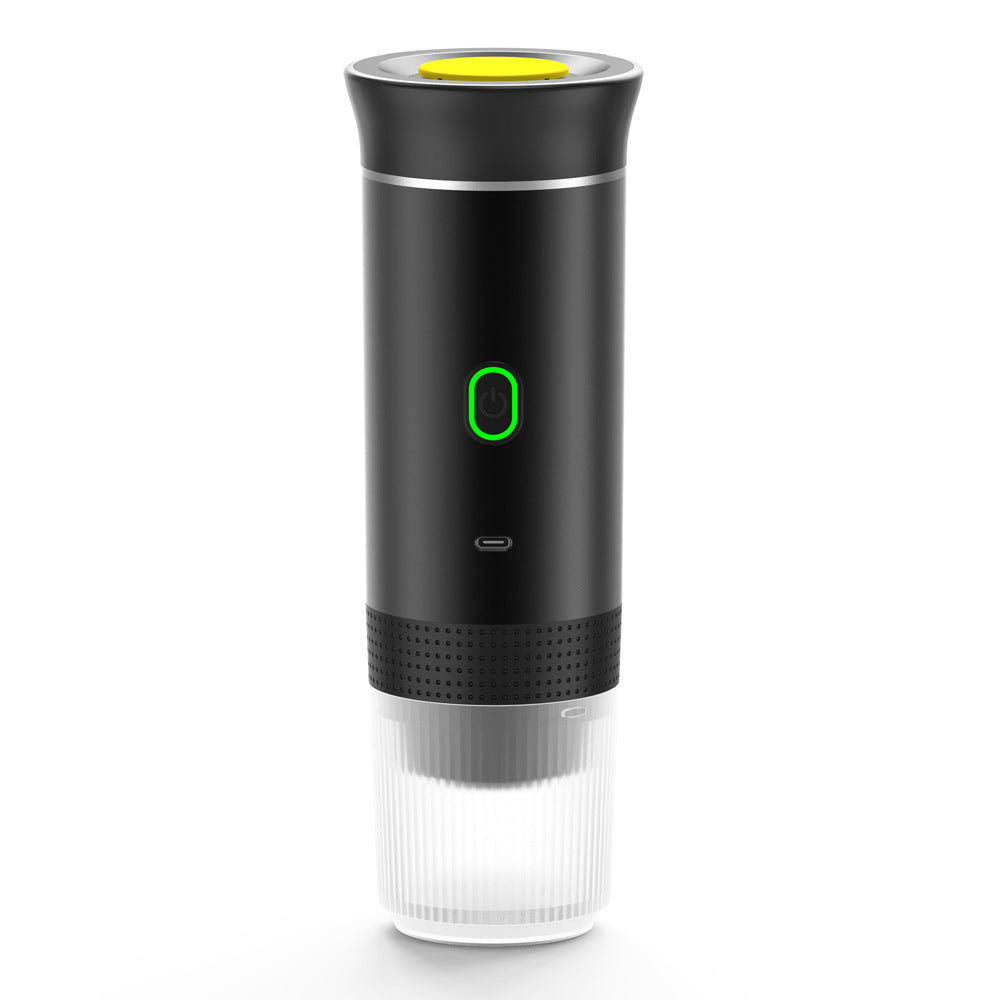 Portable 3-in-1 Electric Espresso Grinder and Coffee Maker for Travel and Home Use